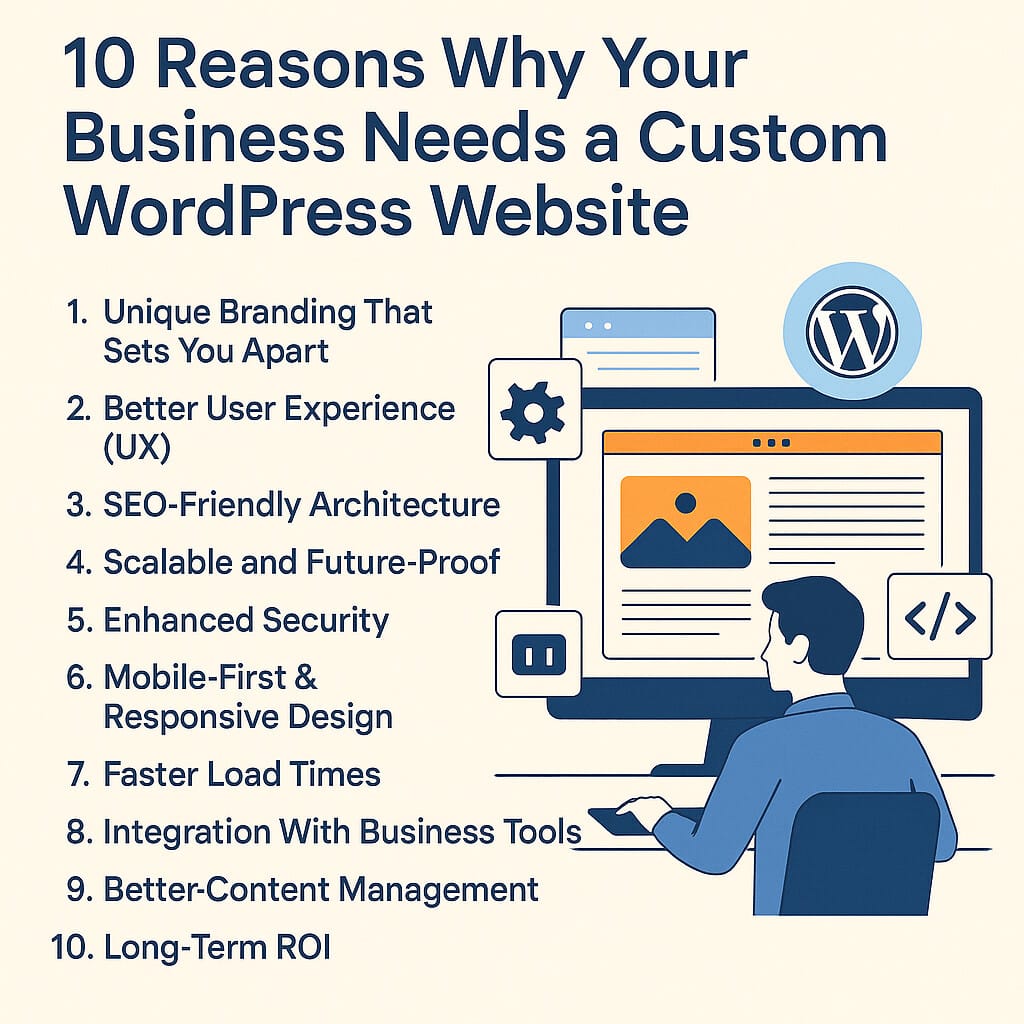 10 Reasons Why Your Business Needs a Custom WordPress Website